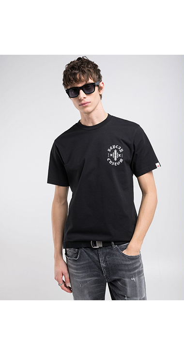 コットンジャ－ジープリントＴシャツ 詳細画像